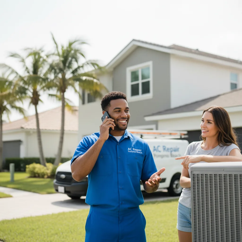AC Repair Pompano Beach customer support in The Plains